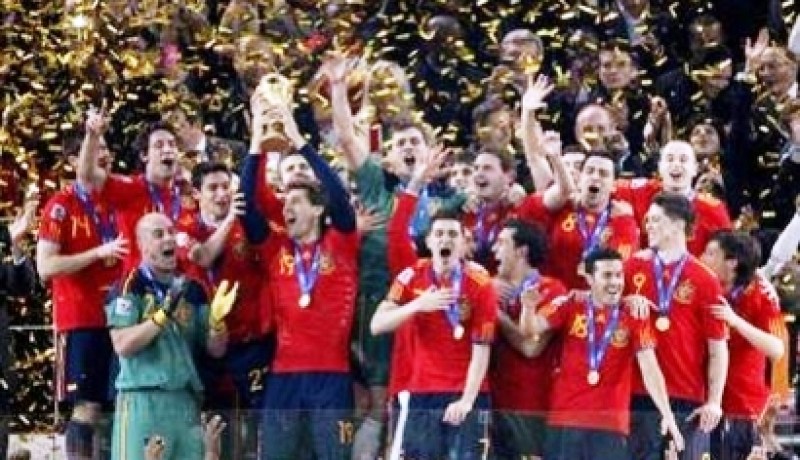 مونديال 2010:إسبانيا تتربع على العرش لأول مرة