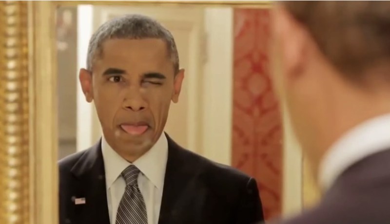 فيديو مضحك لأوباما في إعلان الرعاية الصحية للأمريكيين