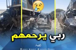 وفاة شخصين وجرح 3 آخرين في اصطدام قطار بسيارة نفعية بين وهران وتلمسان