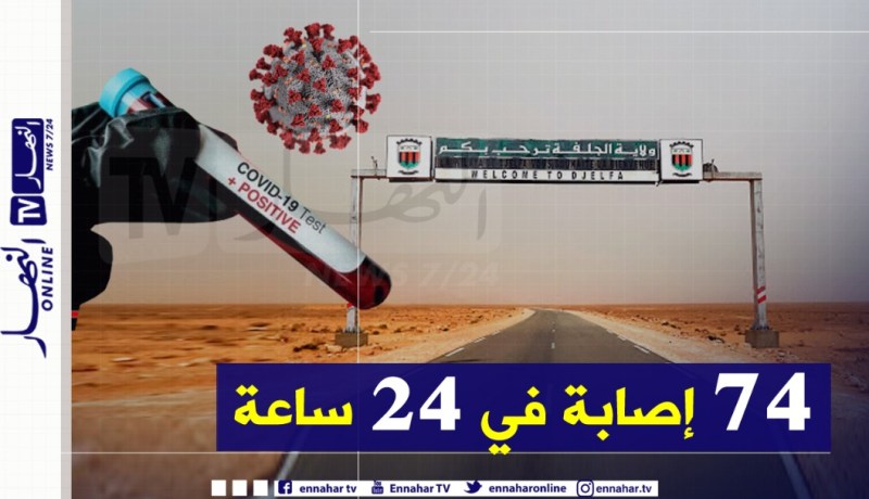 الجلفة تتصدر قائمة الولايات الأكثر تسجيلا لأكبر عدد من الإصابات بكورونا