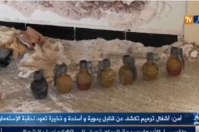 بالفيديو.. العثور على أسلحة تعود إلى الحقبة الاستعمارية بالعاصمة