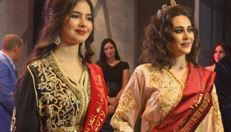 المغربية ياسمين بطالي تفوز بلقب ملكة حسناوات العرب في العالم 2019