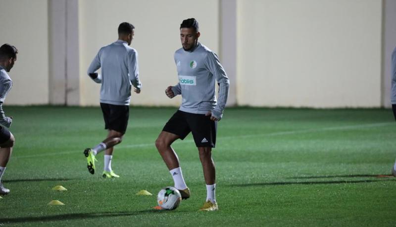 بالصور.. الحصة التدريبية الأولى للخضر إستعدادا لمواجهة الطوغو