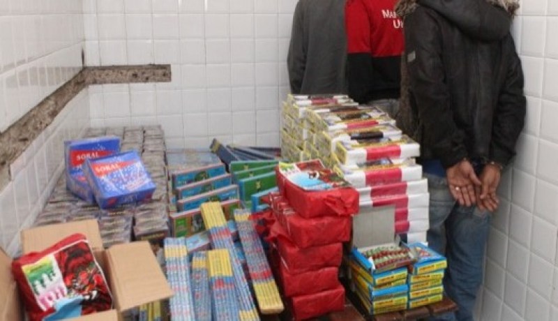 حجز قرابة 7 ألاف و300 مفرقعة في تلمسان