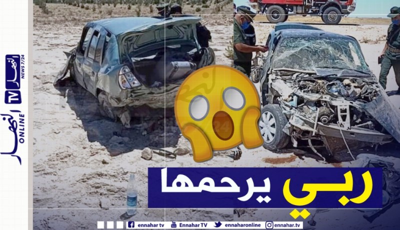 الجلفة: وفاة رضيعة وجرح 5 آخرين في إنقلاب سيارة ببنهار