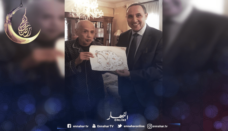 ميهوبي.. التشكيلي فارس بوخاتم في حالة صحية جيدة