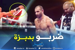 شاهد.. ملاكم يعتدي على مدربه بعد خسارته أحد النزالات !!