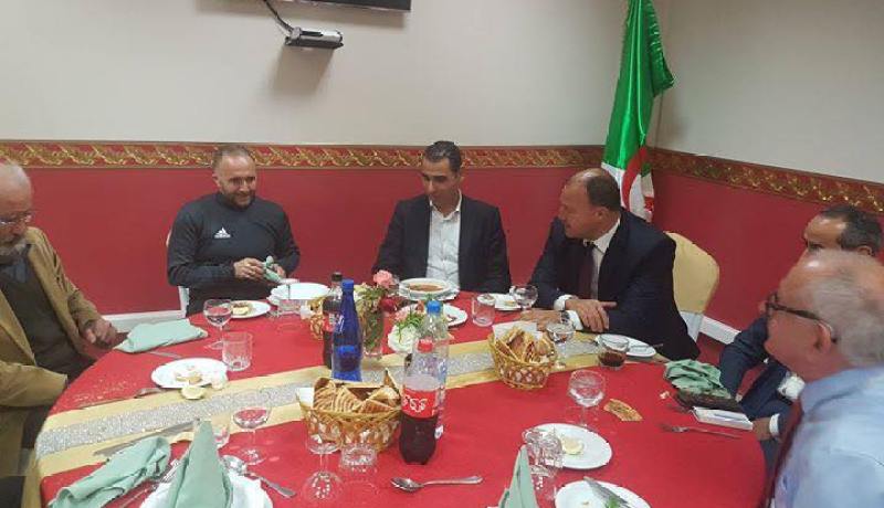 حطاب يزور “الخضر” قبل سفريتهم إلى الطوغو