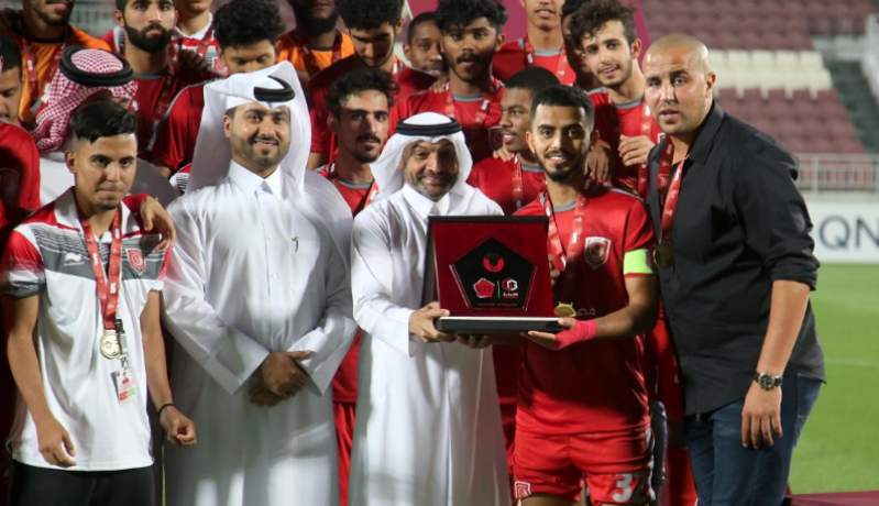 بوقرة يتوّج بدوري “قطر غاز” مع الدحيل