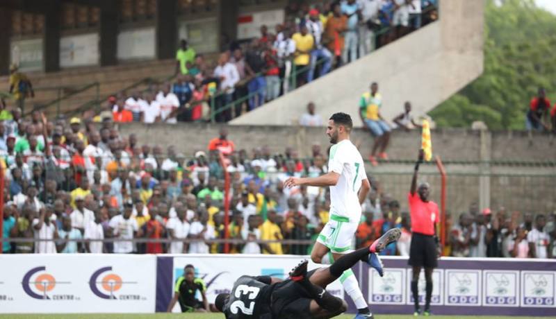 محرز يضيف الهدف الثالث للخضر