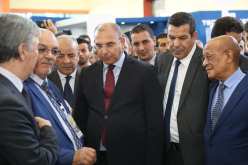 بالصور.. زعلان يشرف على إفتتاح الصالون الدولي للأشغال العمومية