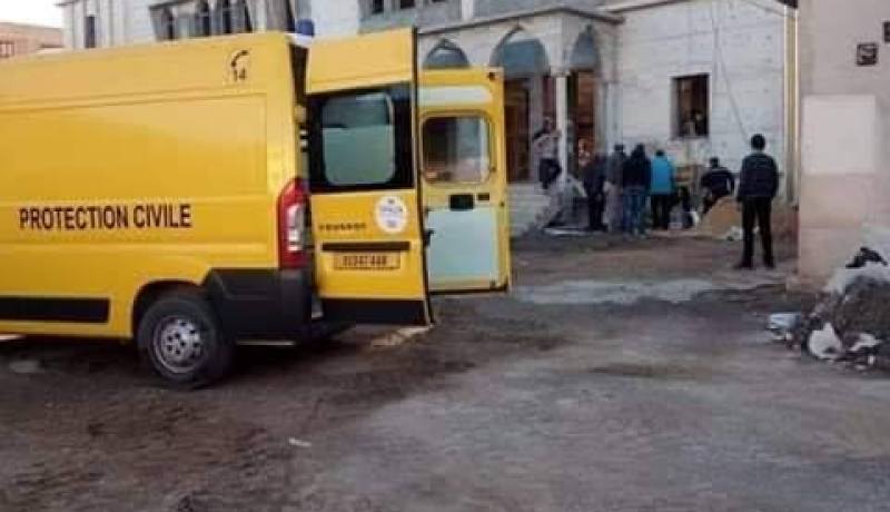 سقوط عامل من مسجد في طور الإنجاز ببواسماعيل