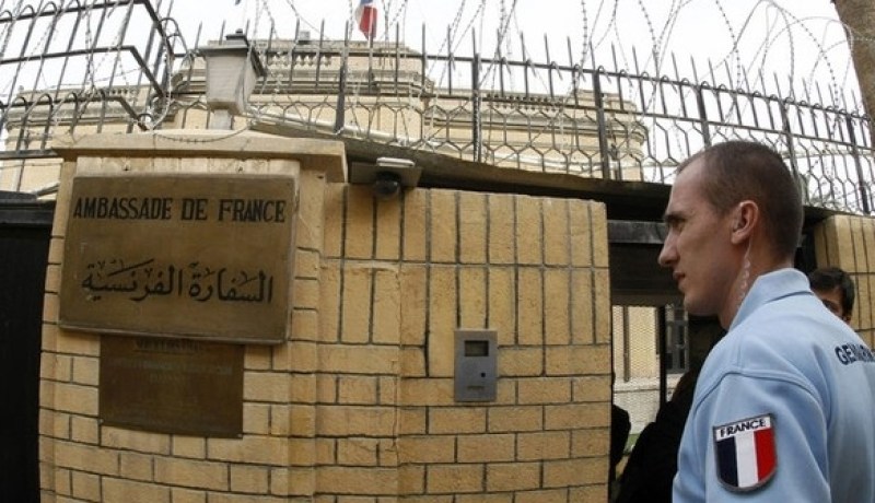 إعادة فتح سفارة فرنسا في ليبيا