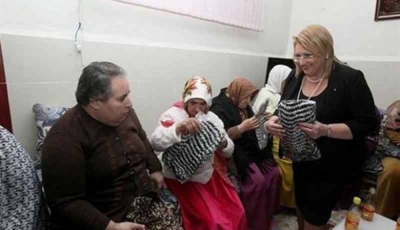 رئيسة جمهورية مالطا تزور دار المسنين بدالي ابراهيم