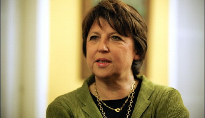 مارتين اوبري تعلن ترشحها للانتخابات الرئاسية الفرنسية