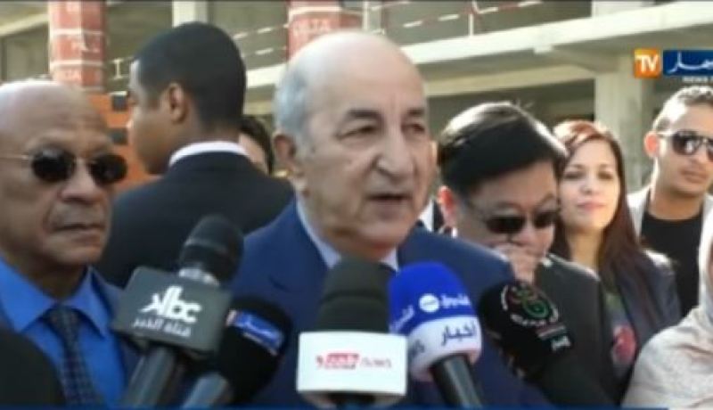 بالفيديو .. تبون يكشف عن موعد أول صلاة في المسجد الأعظم