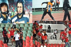 بالصور..  شغب جماهير الوداد يهدد إتحاد العاصمة!