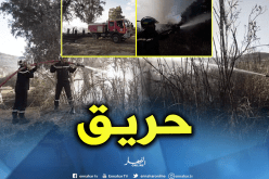 إخماد حريق أتى على 4 هكتارات من الشعير والقمح بالبرج