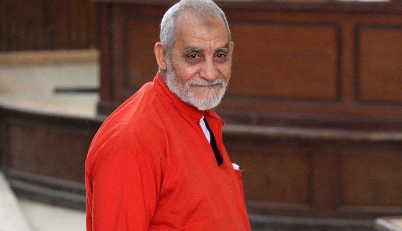 المؤبّد للمرشد العام للإخوان المسلمين بمصر محمد بديع