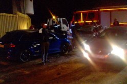 بالصور.. جريحان في حادث مرور بوهران