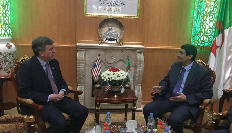 ديروشر: أمريكا تريد تعزيز شراكتها الأمنية مع الجزائر