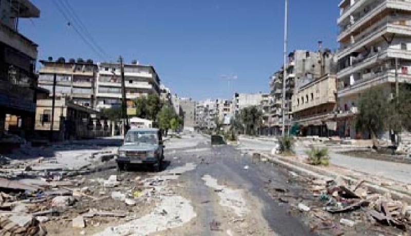 الجيش السوري الحر ينسحب جزئيا من حي صلاح الدين في حلب