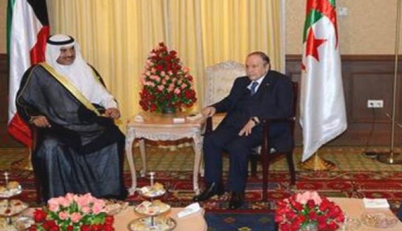 بوتفليقة يستقبل وزير الداخلية الكويتي