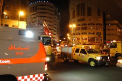 إجلاء 465 معتمرا من فندق في مكة المكرمة اثر حريق