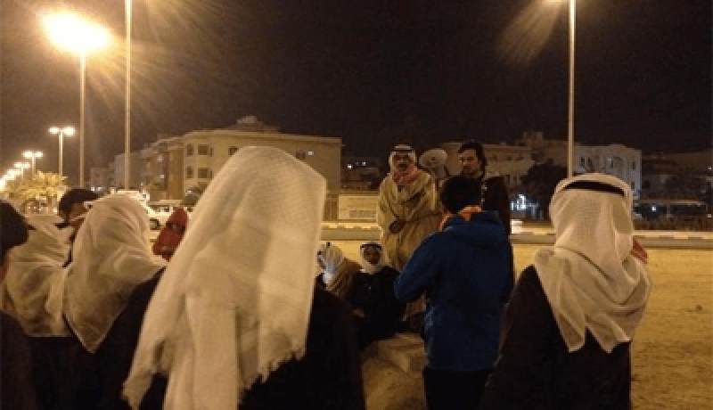 إلغاء مظاهرة إرادة أمة بعد إغلاق الأمن لساحة الإرادة فى الكويت