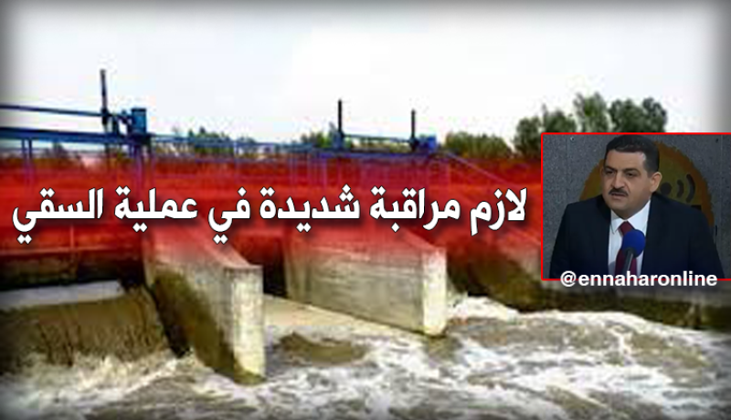 طه دربال :عملية السقي تخضع لمراقبة شديدة
