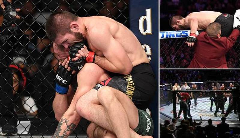 بالفيديو..”خبيب” يتفوق على “ماكغريغور” في نزال القرن !