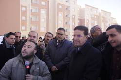 والي قسنطينة يقف على أشغال مشروع 1500 سكن عمومي إيجاري