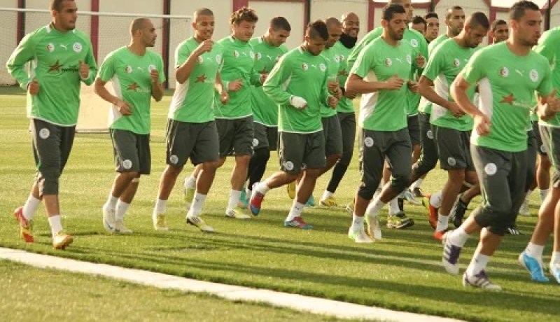 الخضر يواصلون تحضيراتهم وحليلوزيتش مرتاح لعدم وجود إصابات