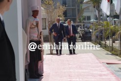 بالصور.. وصول بدوي وتمار إلى زاوية عبد اللطيف بلقايد