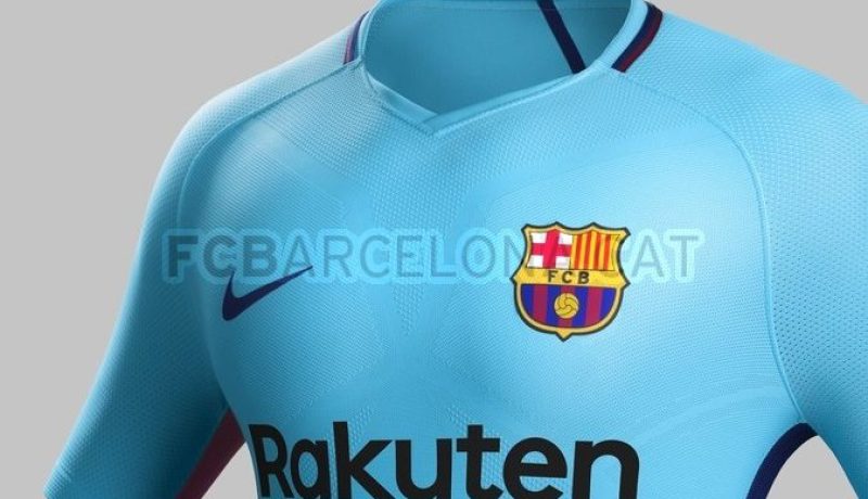 برشلونة يكشف عن قميصه الاحتياطي للموسم الجديد