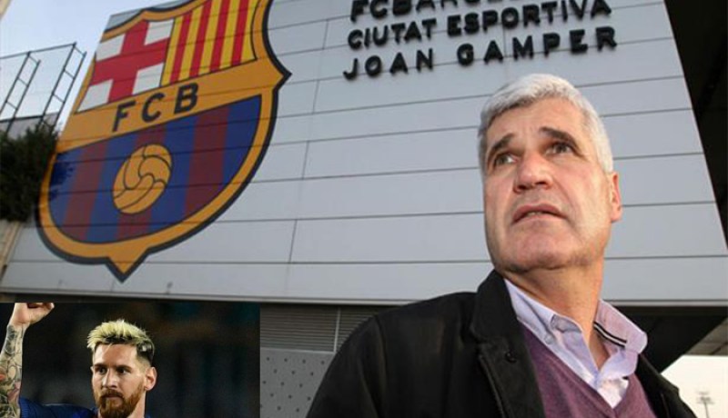 برشلونة يقيل مسؤول العلاقات المؤسسية بسبب ميسي