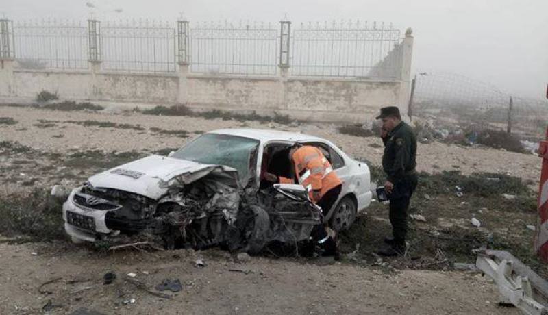 بالصور.. جريح في حادث مرور بالشريعة في تبسة