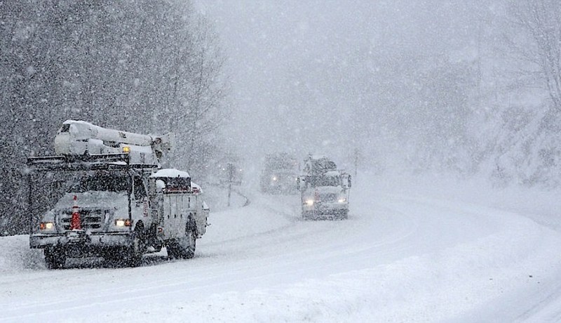 عاصفة ثلجية تضرب الولايات المتحدة الأمريكية