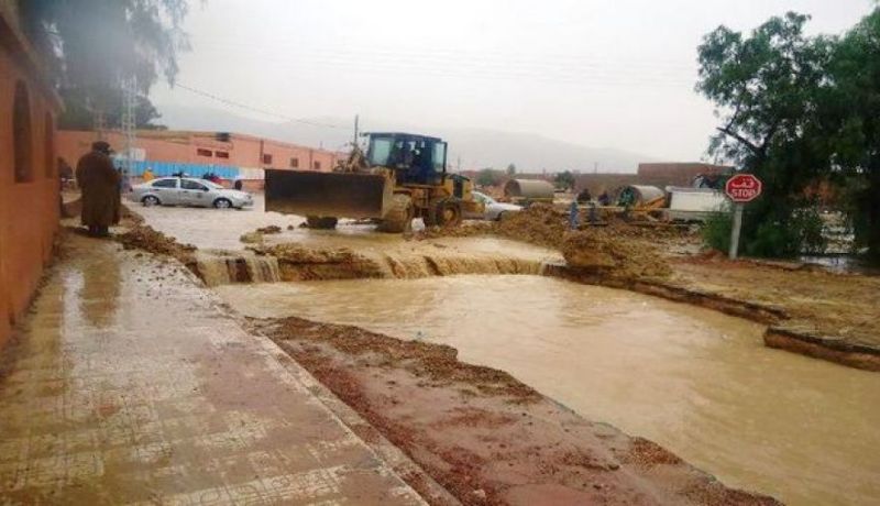 تسجيل أضرار مادية معتبرة خلال ال48 ساعة الأخيرة جراء الأمطار الرعدية في ام البواقي