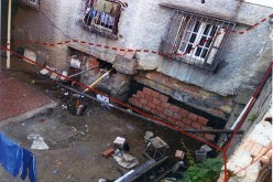 رعب إثر طوفان ابتلع عمارات باش جراح