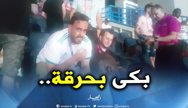 بالفيديو.. شاهد دموع “كمال مهوي” بعد تأهل الخضر