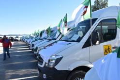 توزيع 30 حافلة نقل مدرسي على 26 بلدية بقالمة