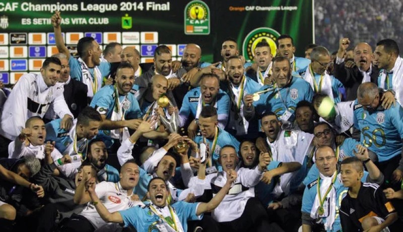 رابطة الأبطال الإفريقية  وفاق سطيف يواجه المتأهل من مانقا سبور الغابوني و نجم الكونغو