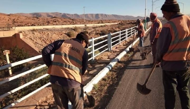 حملة نظافة تمس معظم بلديات النعامة