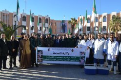 بالصور.. قافلة للتلقيح ضد داء الحمى القلاعية تجوب بلديات النعامة