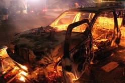 بالفيديو.. انفجار سيارة مفخخة في بنغازي الليبية