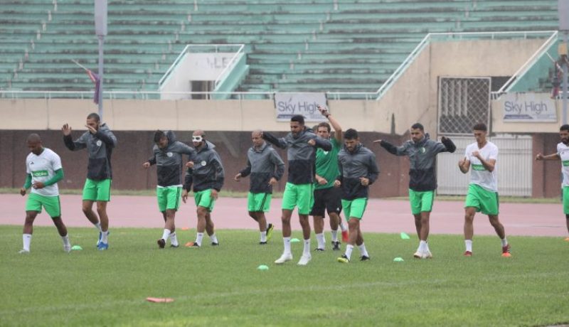 حصة تدريبية واحدة للخضر قبل مواجهة البنين