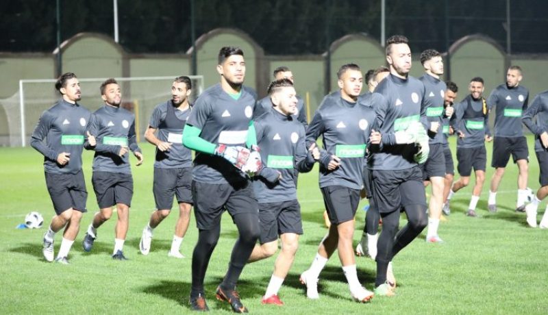 بالصور.. الخضر يواصلون تحضيراتهم لودية الرأس الأخضر