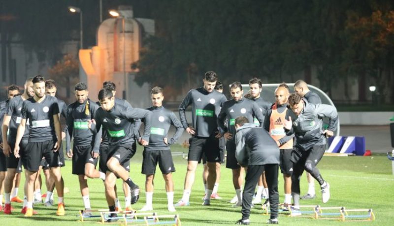 الخضر يعودون للتحضيرات قبل يومين من شد الرحال إلى البرتغال