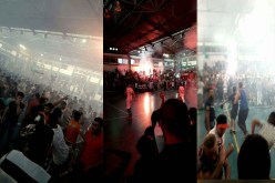 الأنصار يوقفون مباراة وداد بوفاريك والمجمع البترولي لكرة السلة